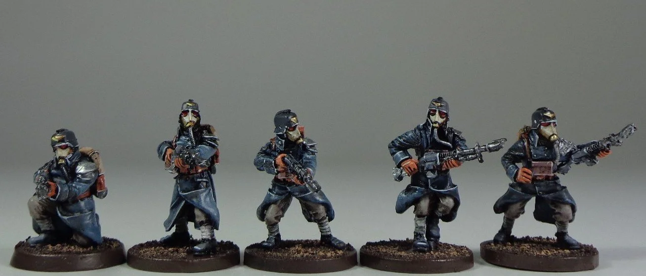 Painting Forge World Resin Death Korps of Krieg — Paintedfigs